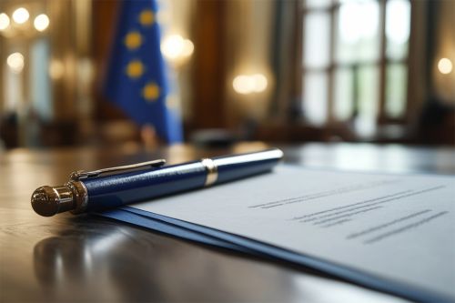 Foto: Dokument und Kugelschreiber